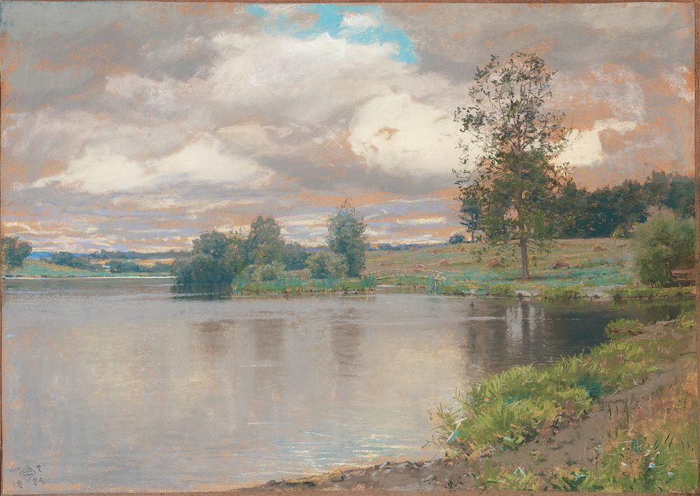 Lake at Appledale by Walter Launt Palmer