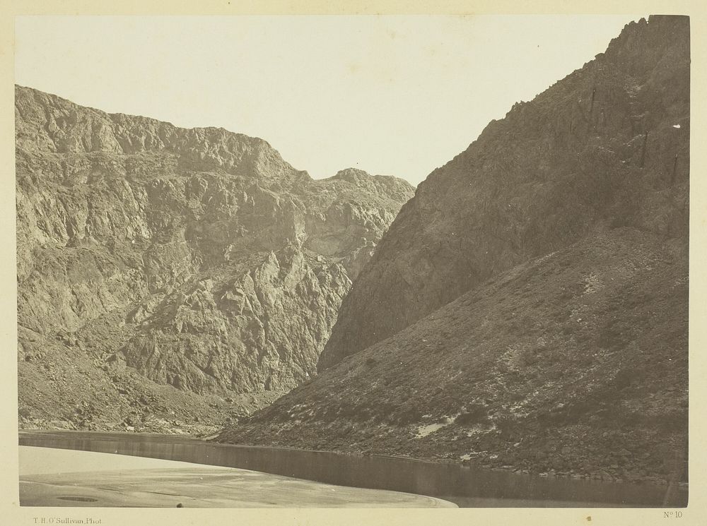 Entrance to Black Cañon, Colorado River by Timothy O'Sullivan