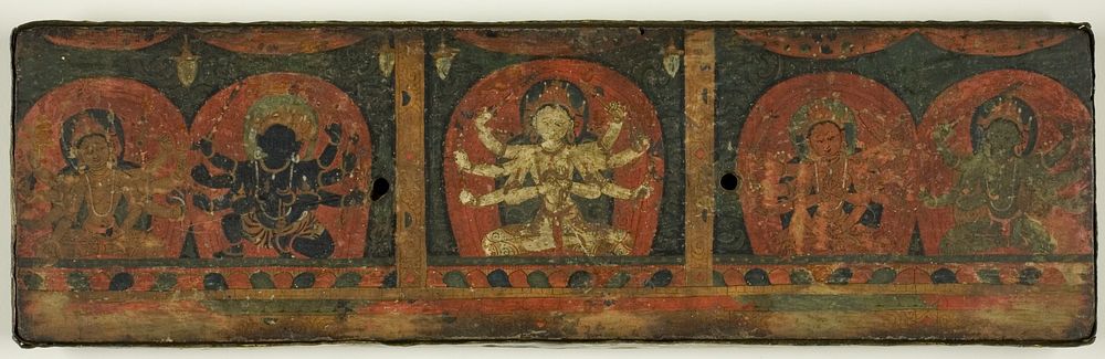 Manuscript Cover from the Five Protectors (Pancharaksha)