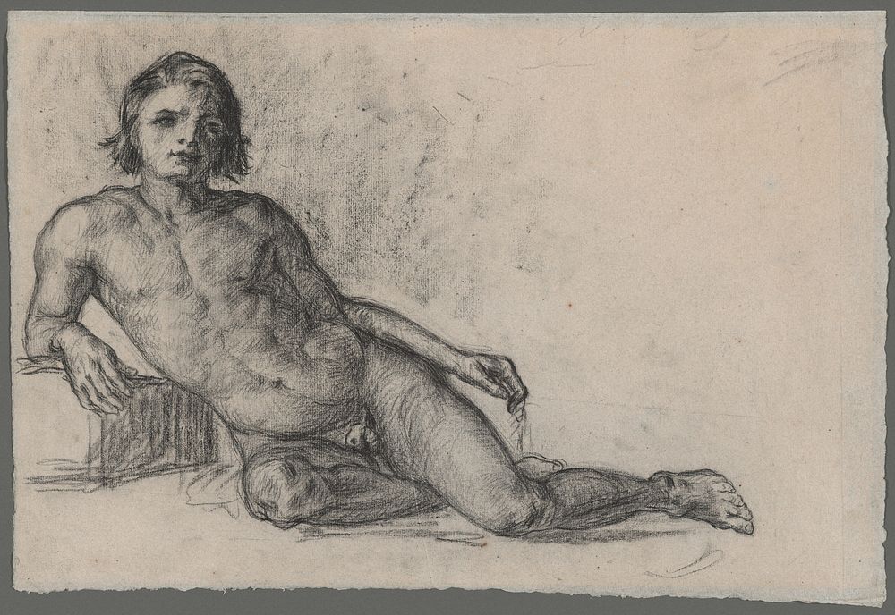 Male Nude by Paul Cezanne