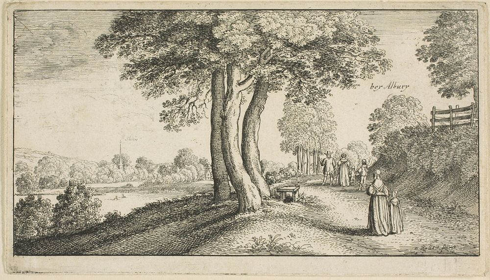 Albury by Wenceslaus Hollar