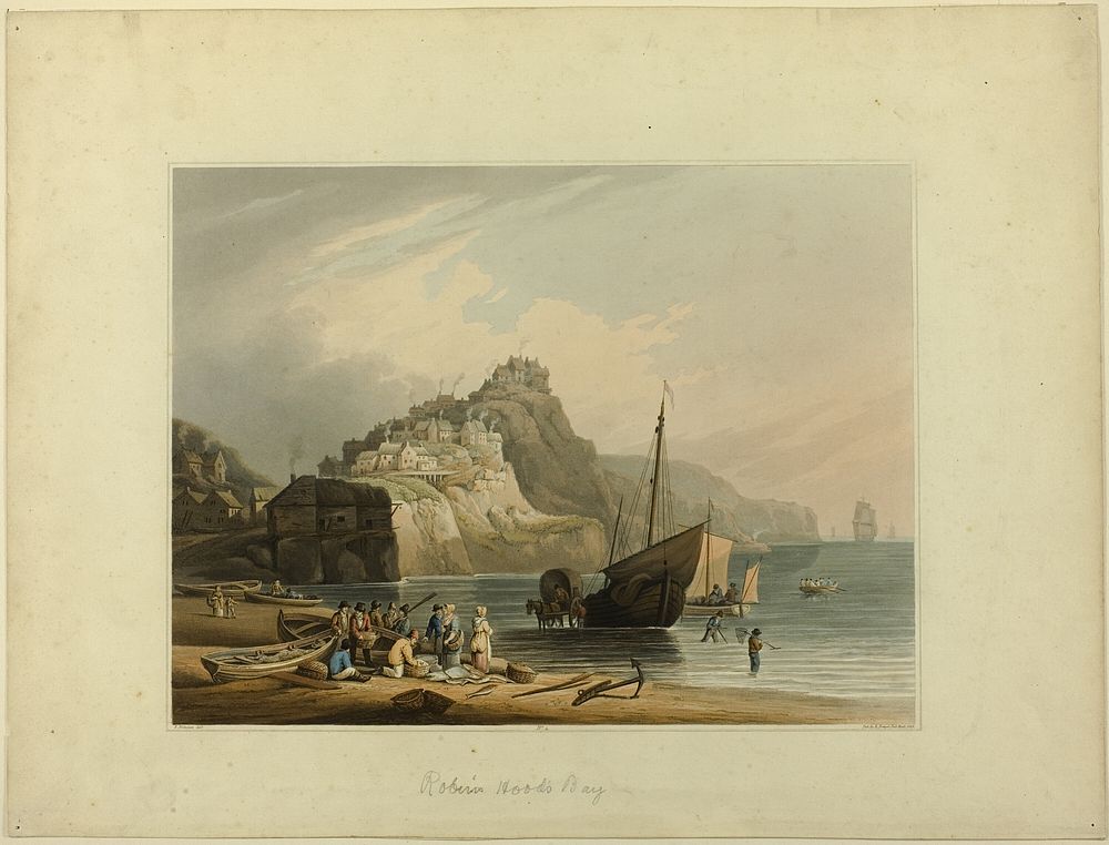 Robin Hood's Bay by Francis Nicholson