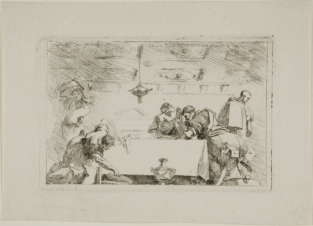 The Disciples at Emmaus by Jean Honoré Fragonard