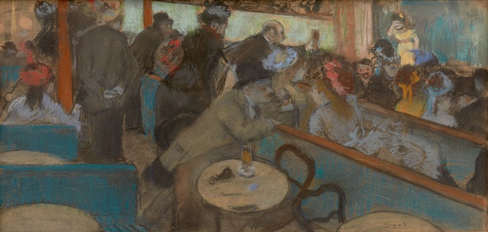 Café-Concert (The Spectators) by Hilaire Germain Edgar Degas