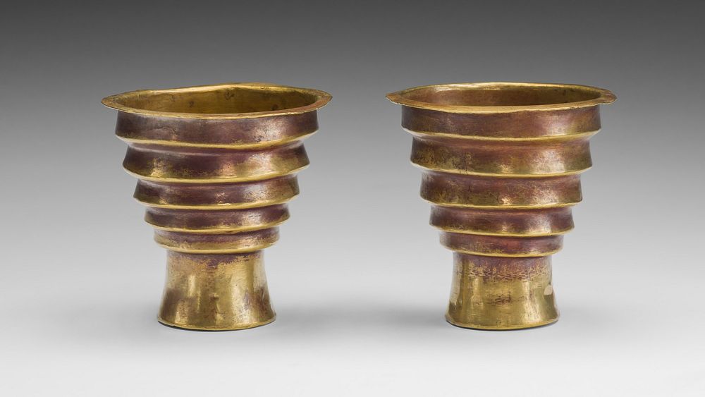 Pair of Beakers by Inca