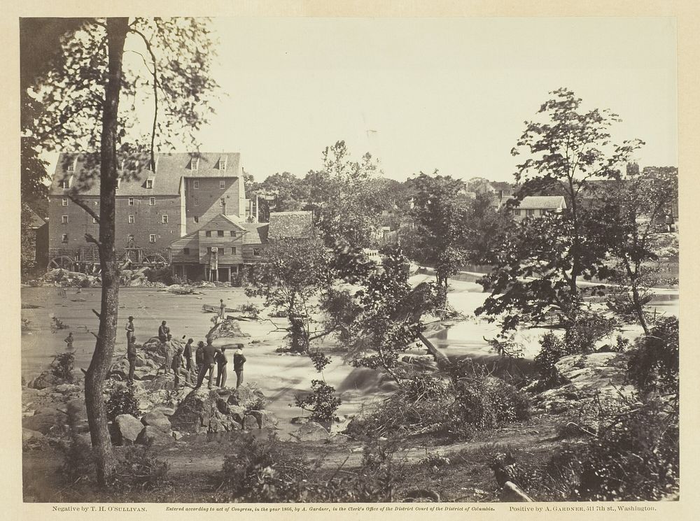 Johnson Mill, Petersburg, Virginia by Timothy O'Sullivan