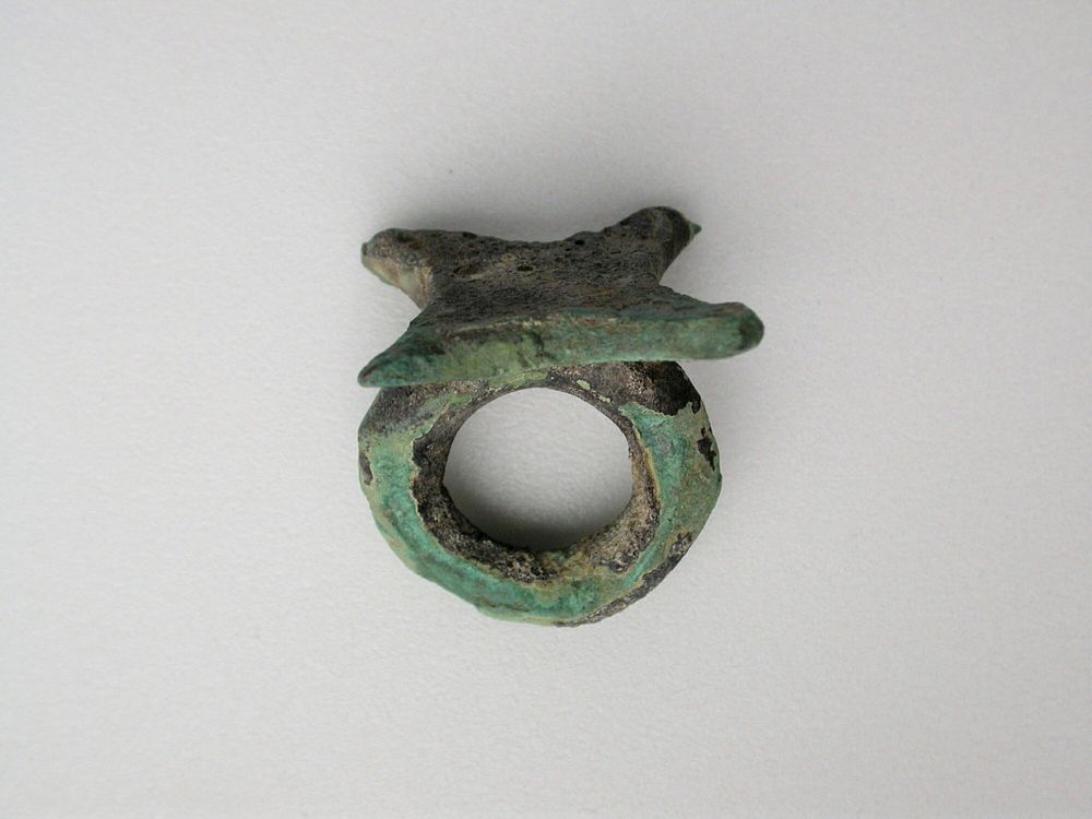 Ring with Ingot Bezel by Ancient Greek