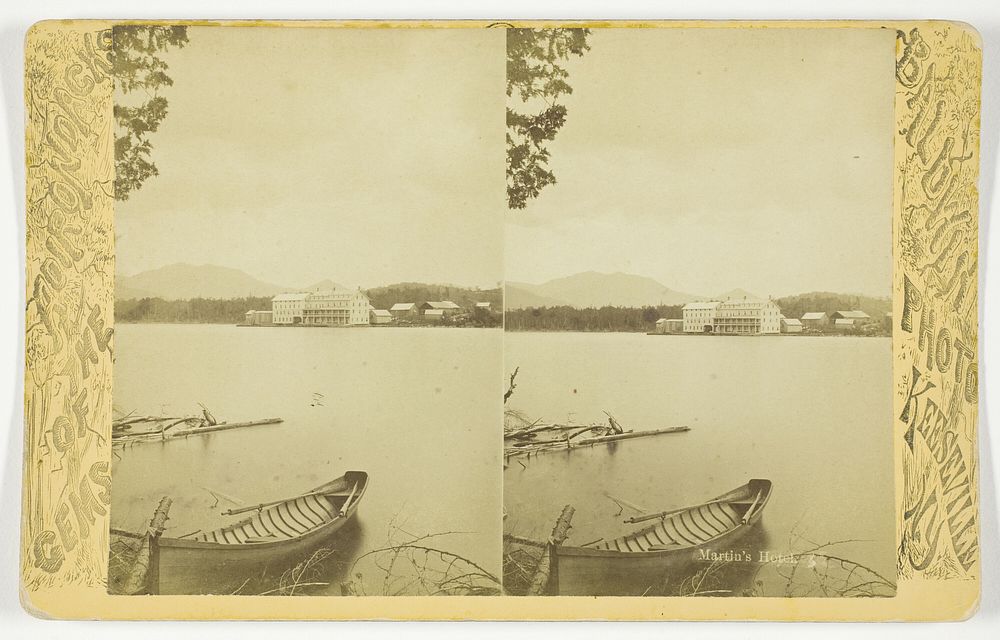 Martin's Hotel, from the series "Gems of the Adirondacks" by Baldwin Photo