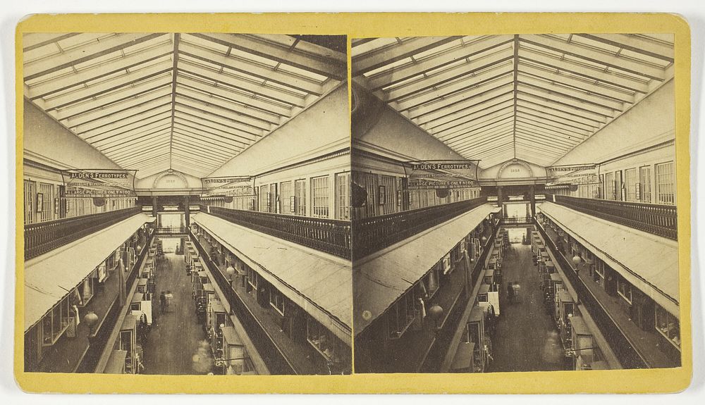 Interior of Arcade, Providence, R.I. by Unknown