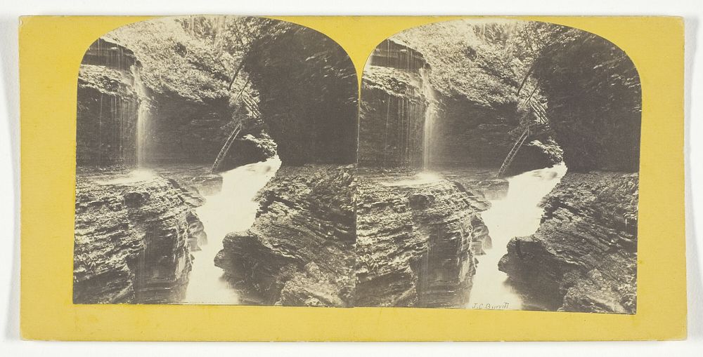 Freer Glen at Watkins Rainbow Falls and Triple Cascade 3rd Glen by J.C. Burritt
