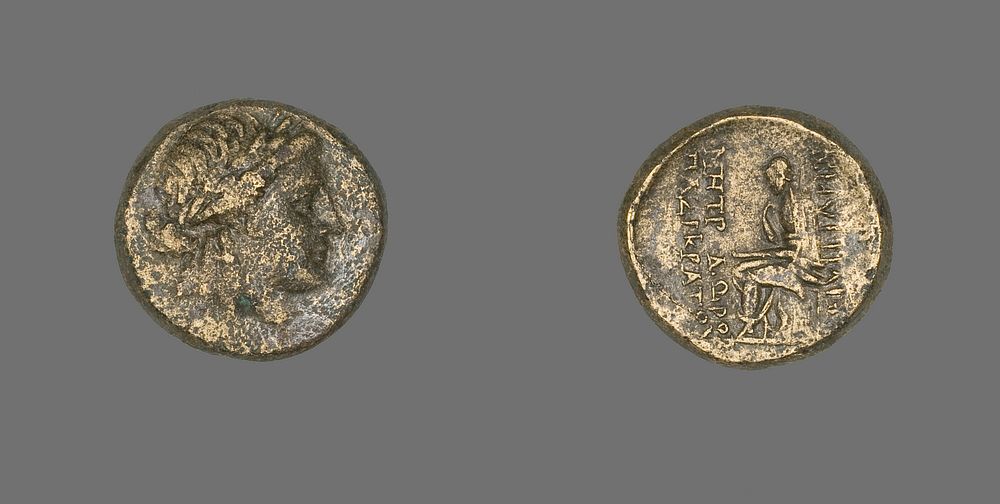 Coin Depicting the God Apollo by Ancient Greek
