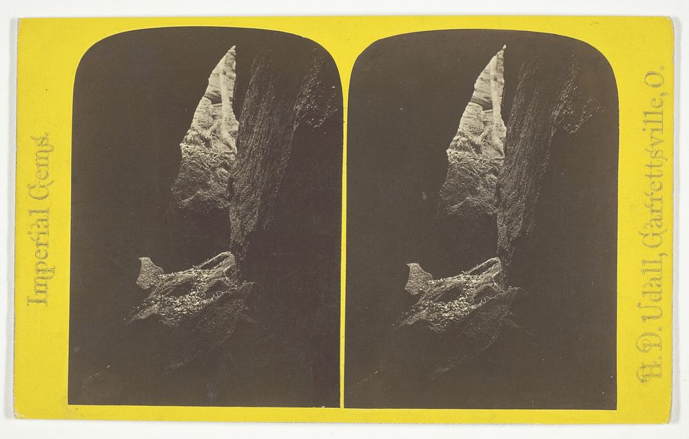 Window of Pluto's Cave, No. 30 from the series "Imperial Gems" by H.D. Udall