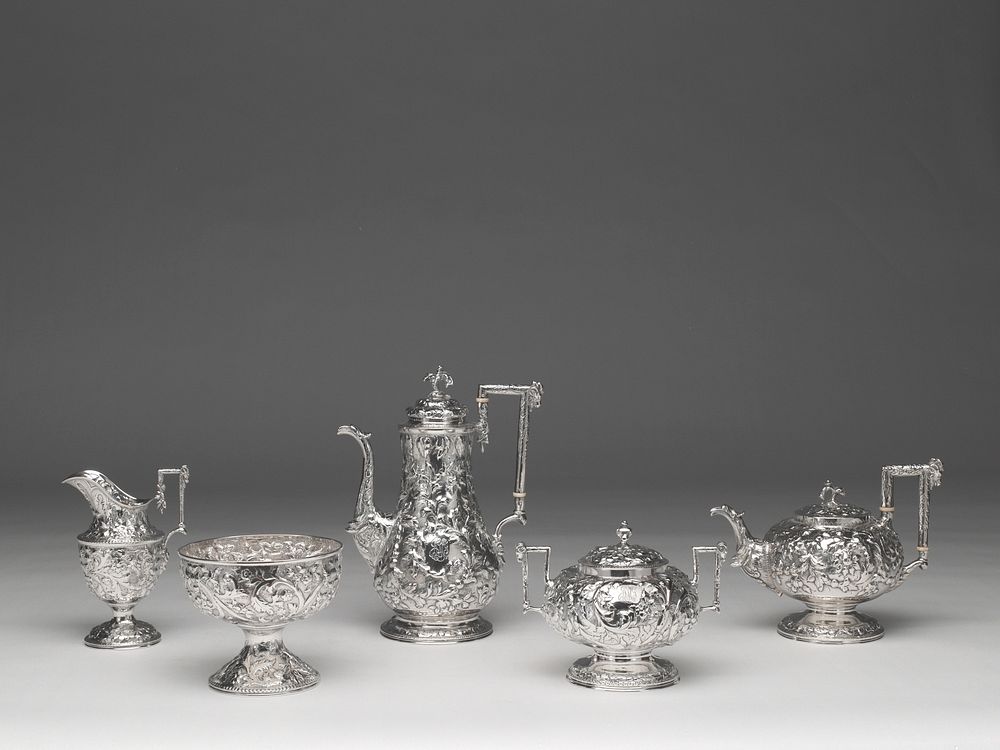 Tea and Coffee Service by Samuel Kirk & Son (Baltimore, Md.)