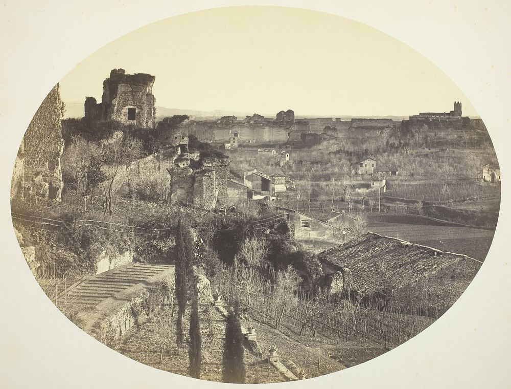 Palace of the Caesars on the Palatine by Robert MacPherson