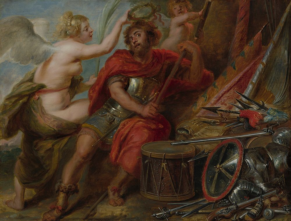 The Apotheosis of the Hero by Follower of Peter Paul Rubens