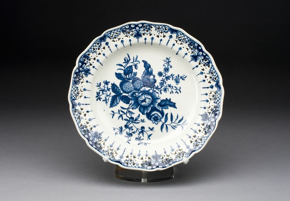 Plate by Worcester Porcelain Factory (Manufacturer)