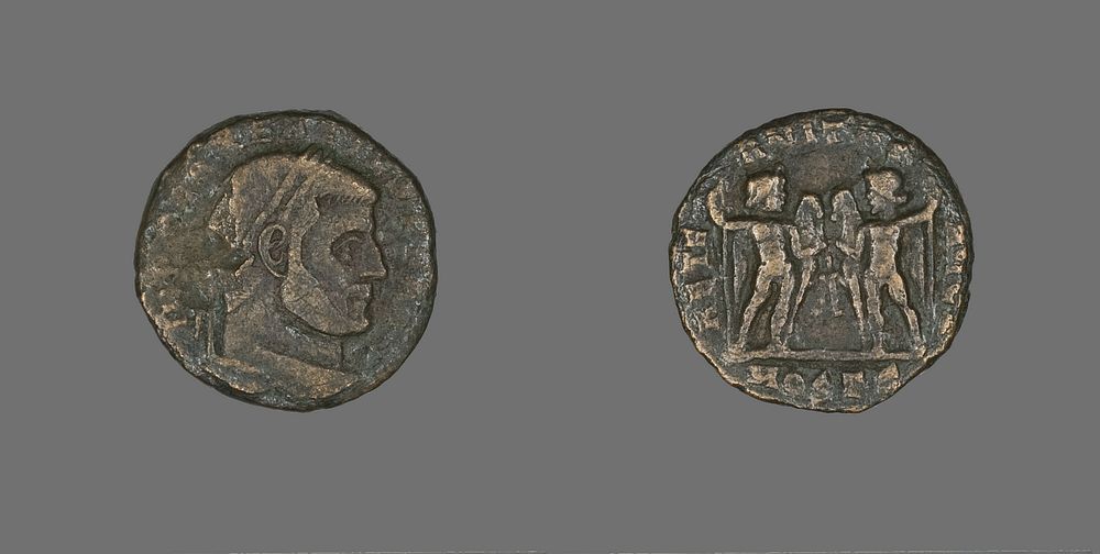 Coin Portraying Emperor Maxentius Ancient | Free Photo - rawpixel