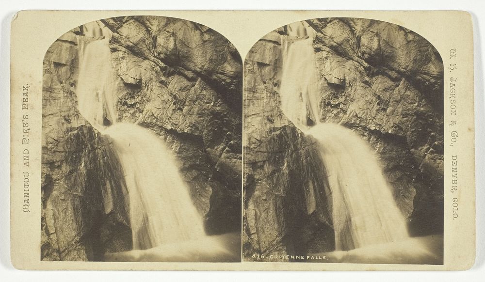 Cheyenne Falls by William Henry Jackson
