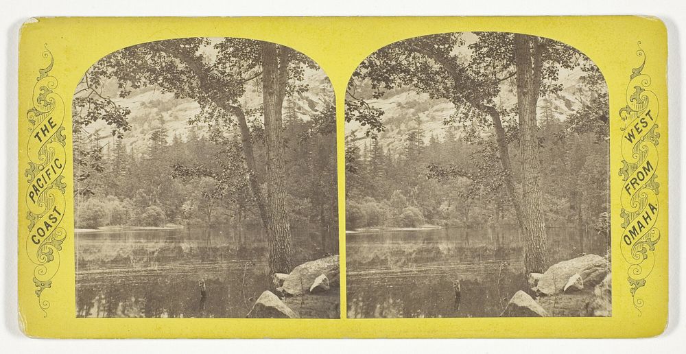 Mirror Lake A, No. 35 from the series "California and The Pacific Coast, West from Omaha" by Andrew Joseph Russell