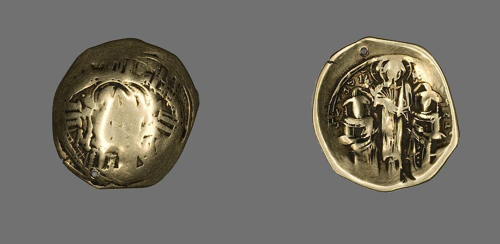 Hyperpyron (Coin) of Andronicus II Palaeologus and Michael IX by Byzantine