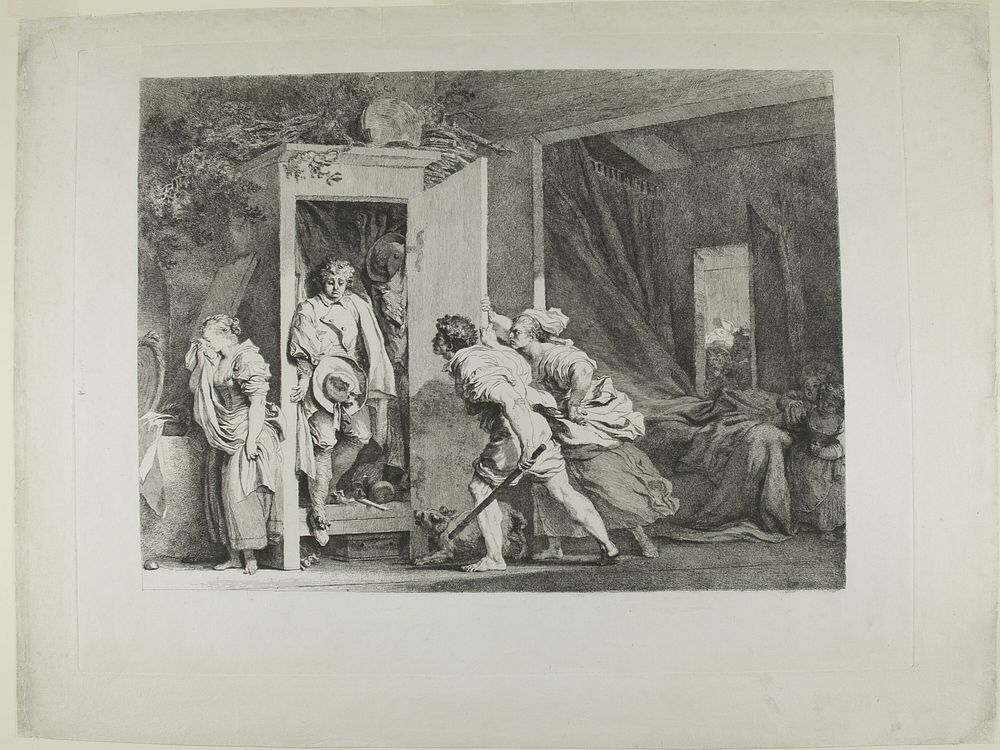 The Armoire by Jean Honoré Fragonard