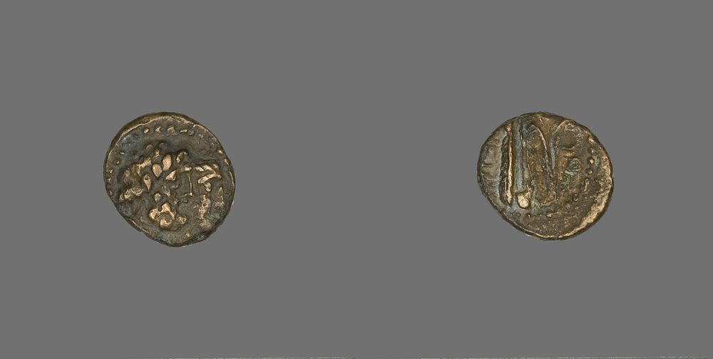 Coin Depicting the God Zeus and Consort (?)