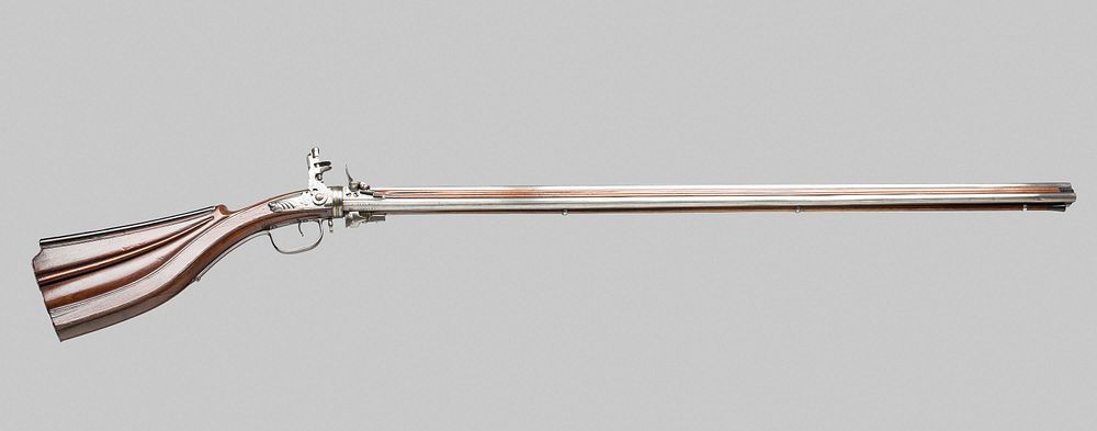 Triple-Barrel Revolving Flintlock Fowling Piece from the Gun Cabinet of the Princes of Liechtenstein by Tilman Keuks