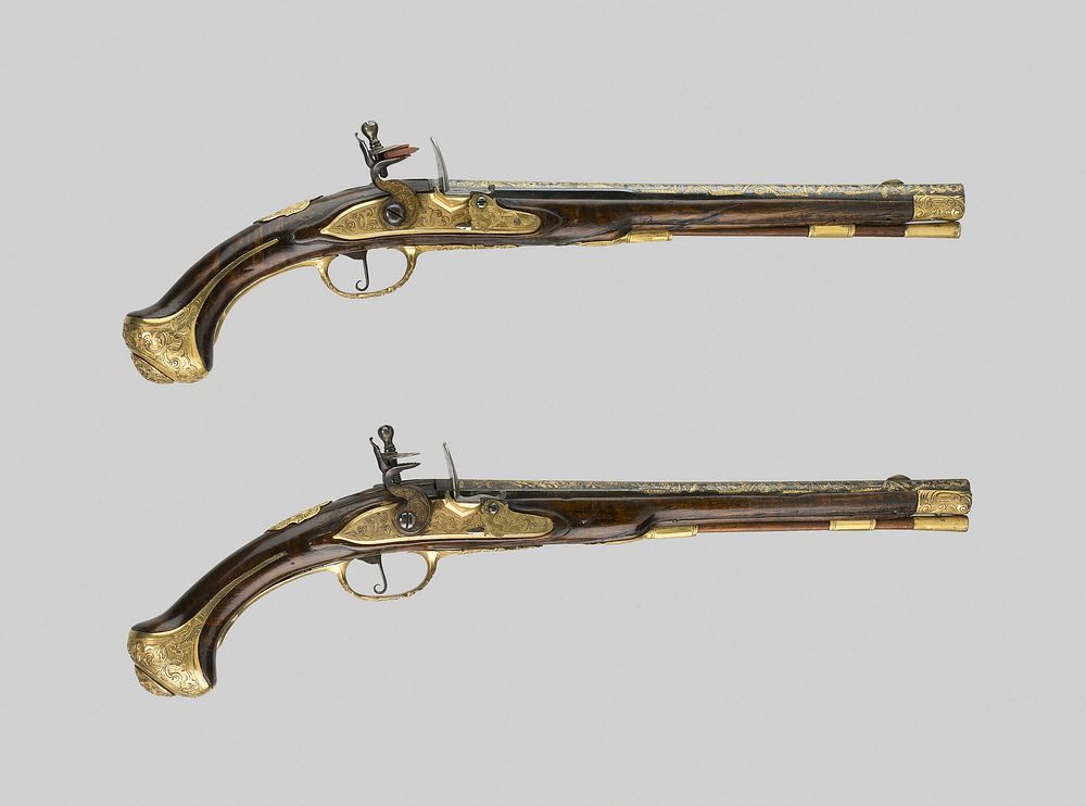 Pair of Flintlock Holster Pistols