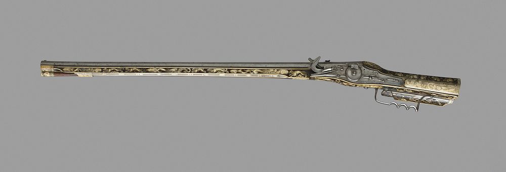 Wheellock Rifle of Archduke Charles of Styria by Hans Paumgartner