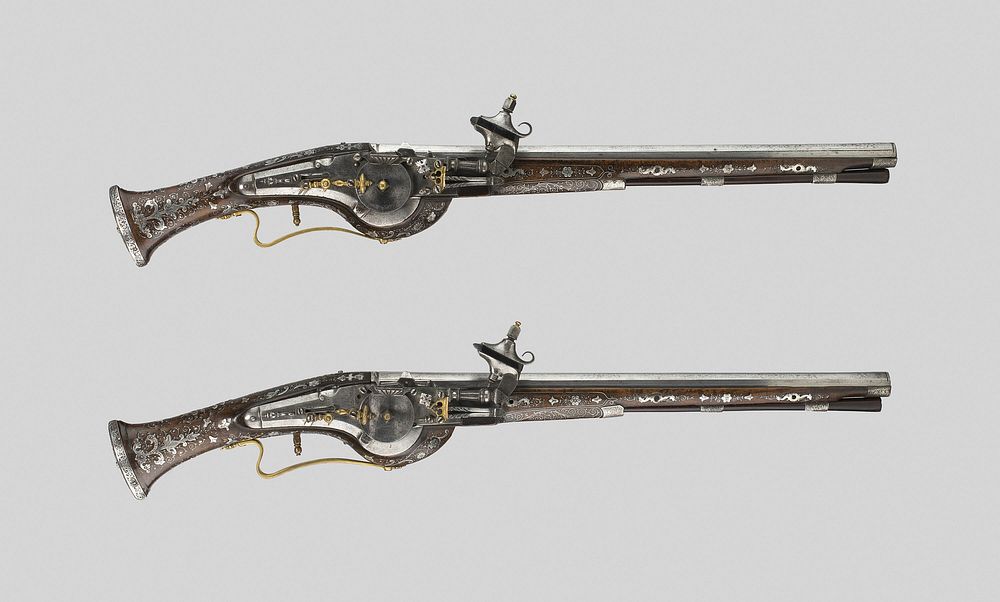 Pair of Wheellock Pistols