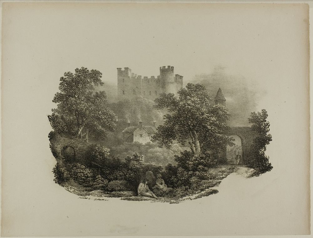 Chester, 1821 by Francis Nicholson