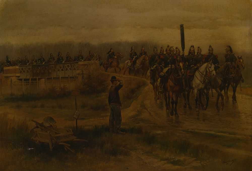 Mon Ancien Regiment by Jean Baptiste Édouard Detaille