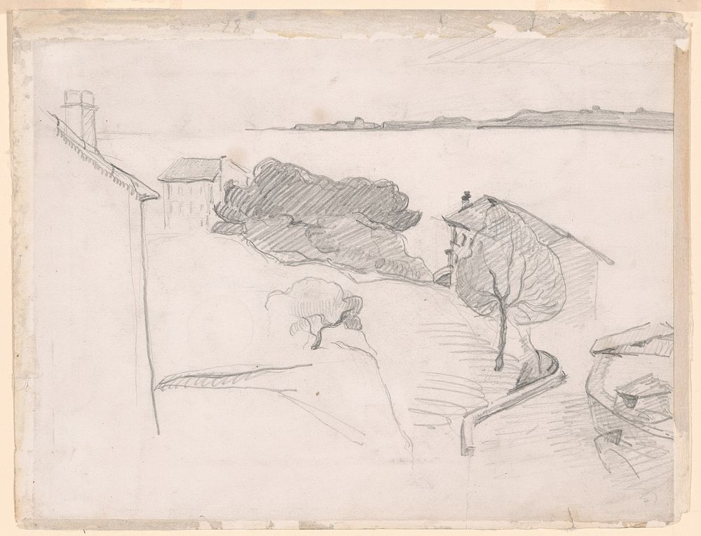L'Estaque by Paul Cezanne