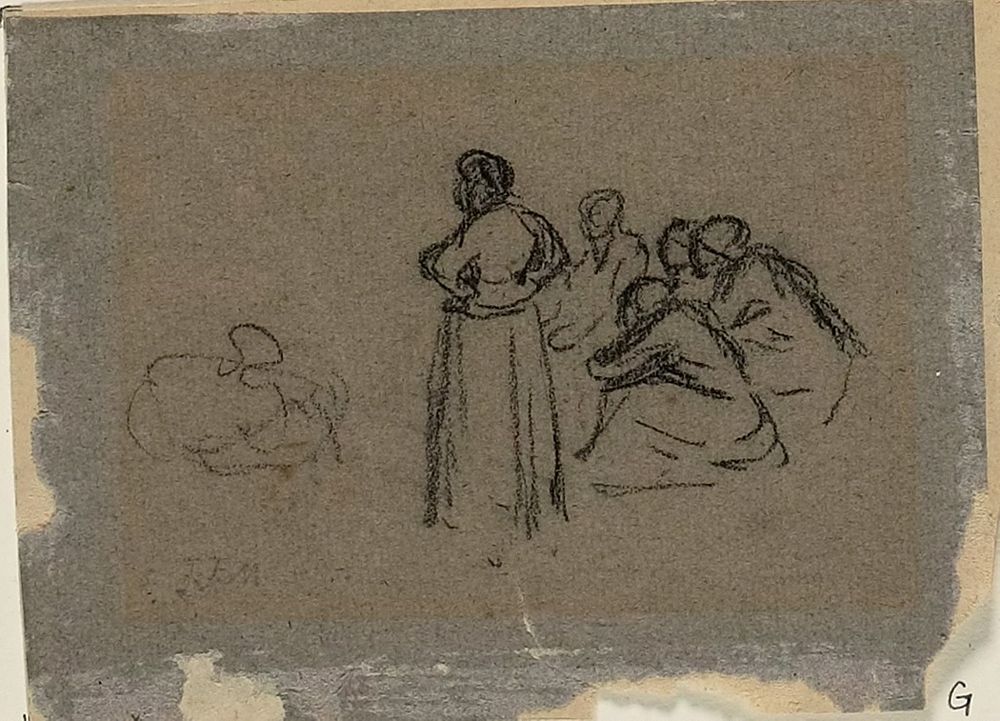 Group of Women by Jean François Millet