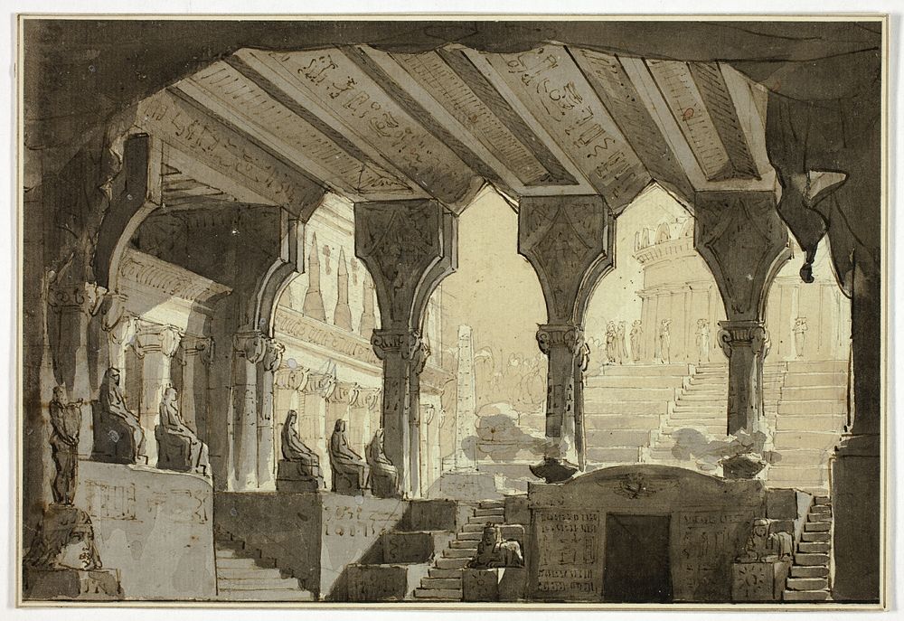 Stage Design by Louis Jean Desprez