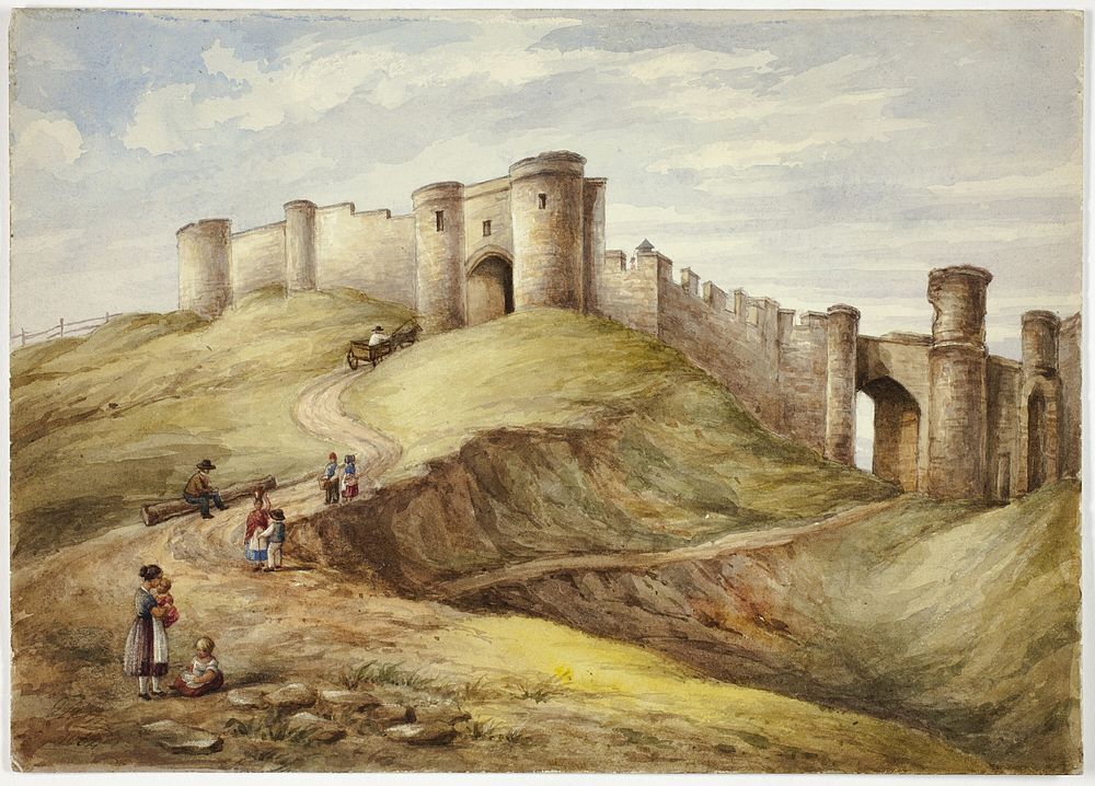 Scarborough Castle by Elizabeth Murray