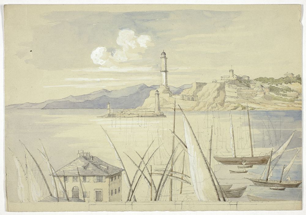 Genoa from the Croce di Malta by Elizabeth Murray