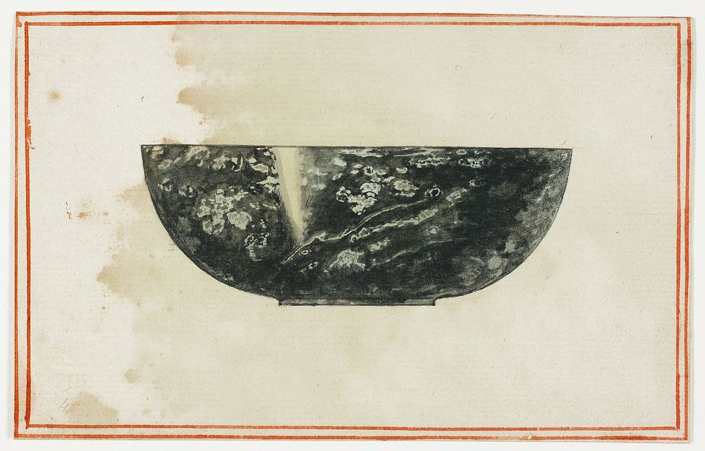 Black Marble Bowl by Giuseppe Grisoni