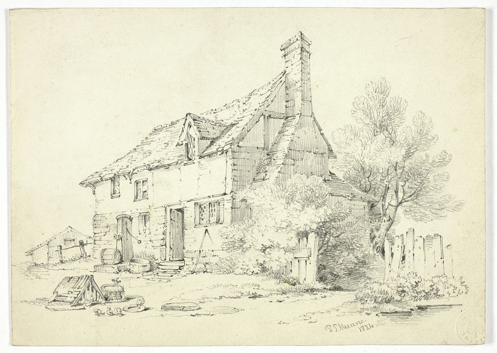 Countryside Cottage by Paul Sandby Munn