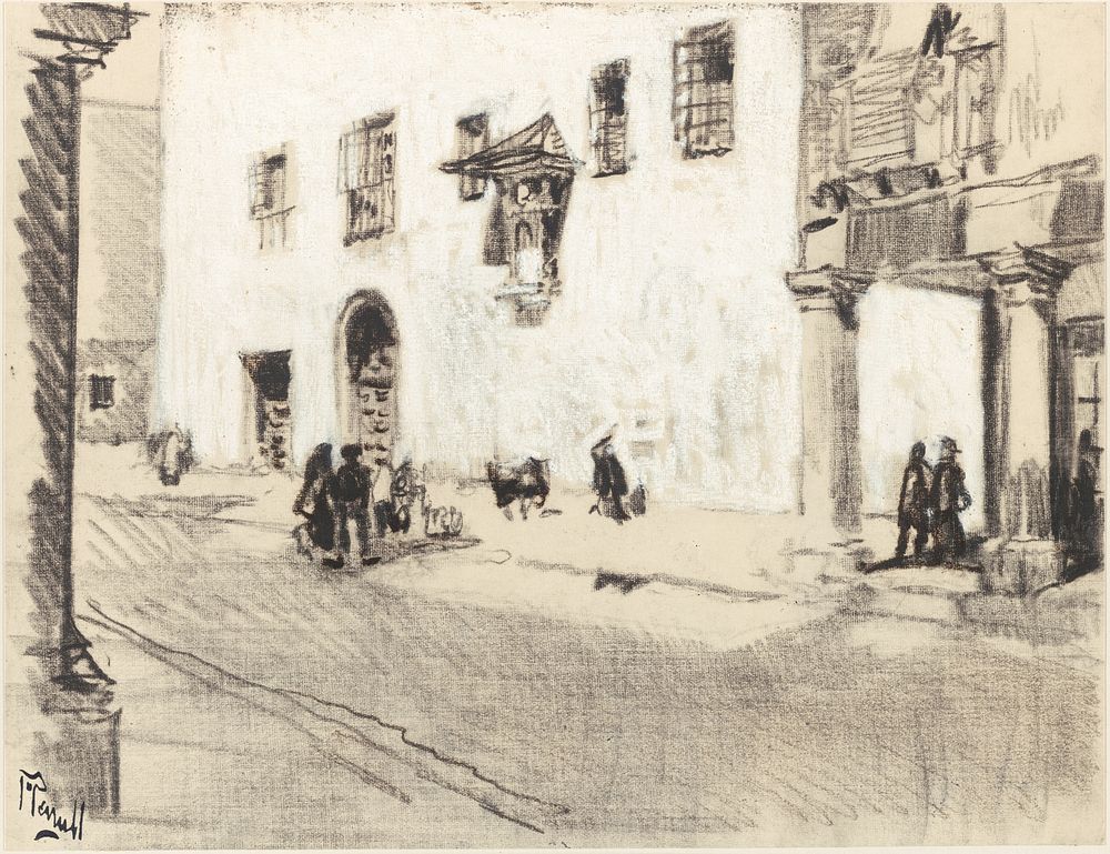 The Monasteries of Alcalá by Joseph Pennell