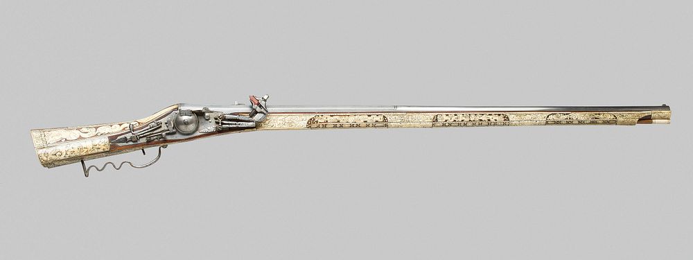 Wheellock-Matchlock Gun