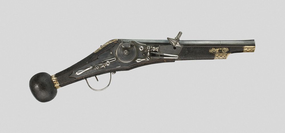 Wheellock Puffer (Pistol) for the Mounted Bodyguard of the Elector of Saxony by Abraham Dressler