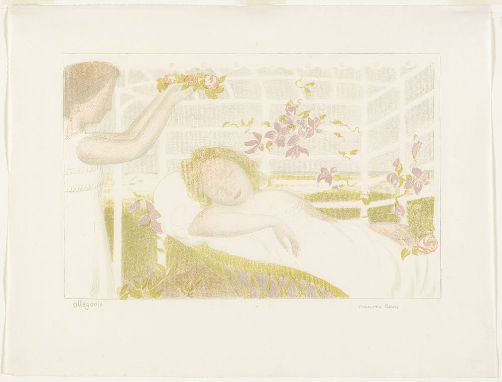 Allegory, plate one from Love by Maurice Denis