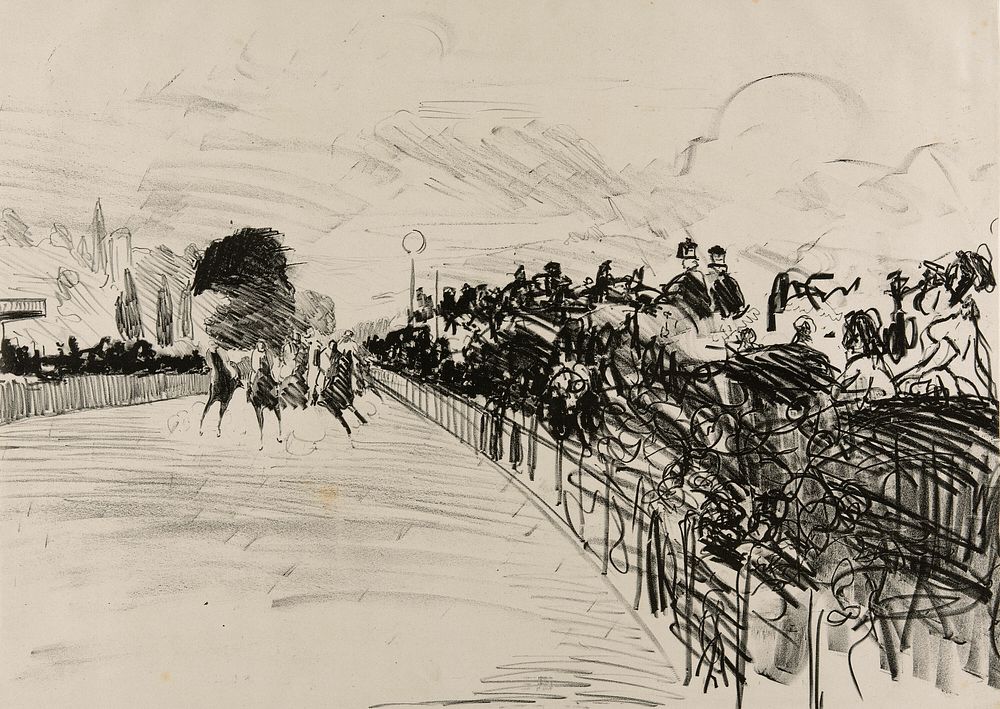 The Races by Édouard Manet