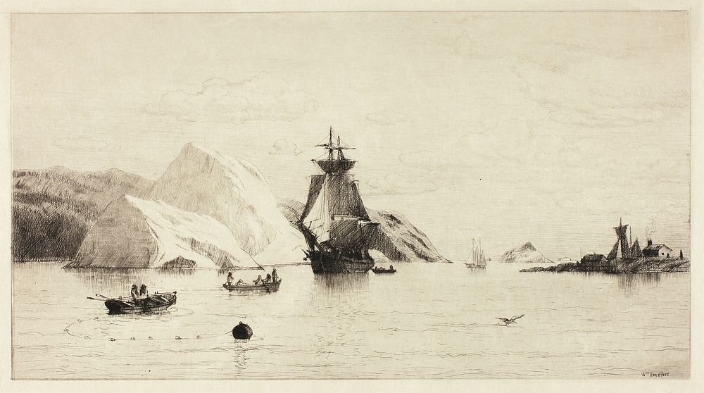 Arctic Seascape by William Bradford