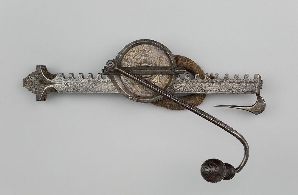 Cranequin ( Winder ) for a Crossbow by Master H W over W