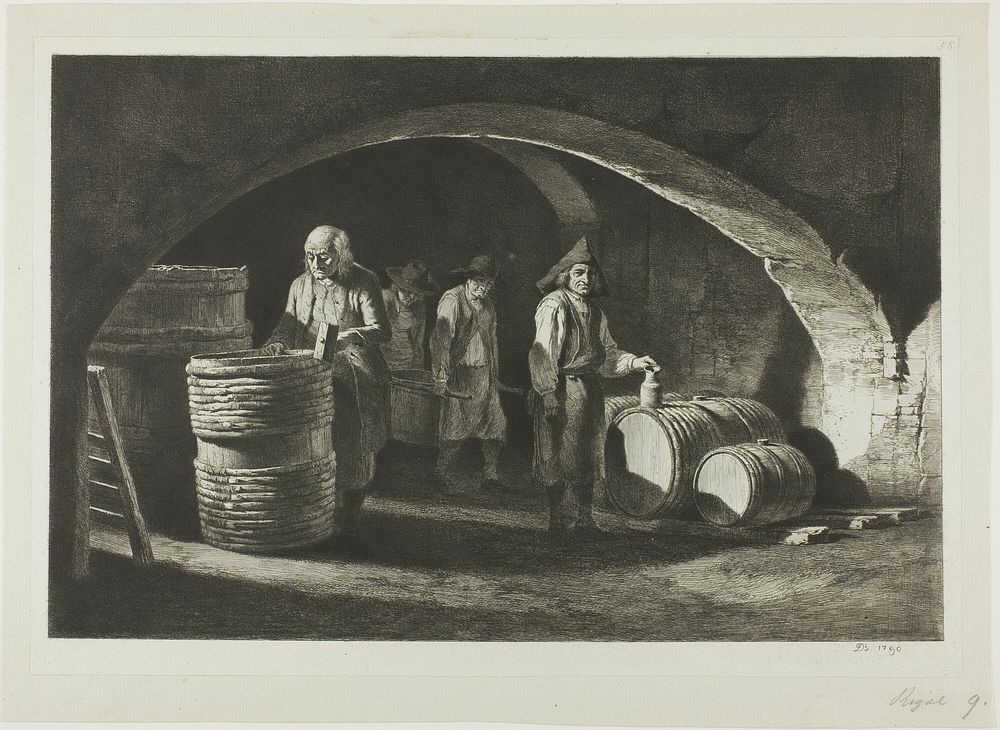 The Great Barrel-Makers by Jean Jacques de Boissieu