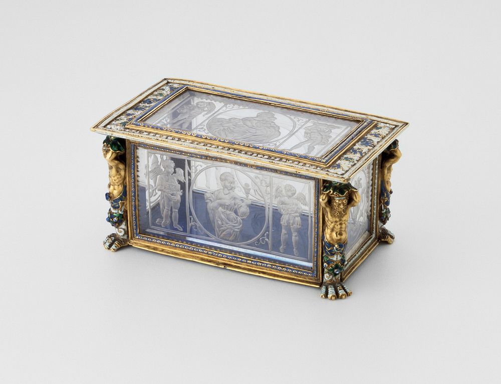 Casket with the Three Theological Virtues