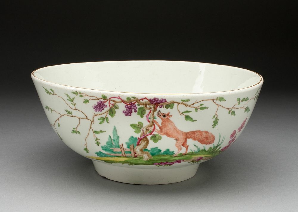 Punch Bowl by Worcester Porcelain Factory (Manufacturer)