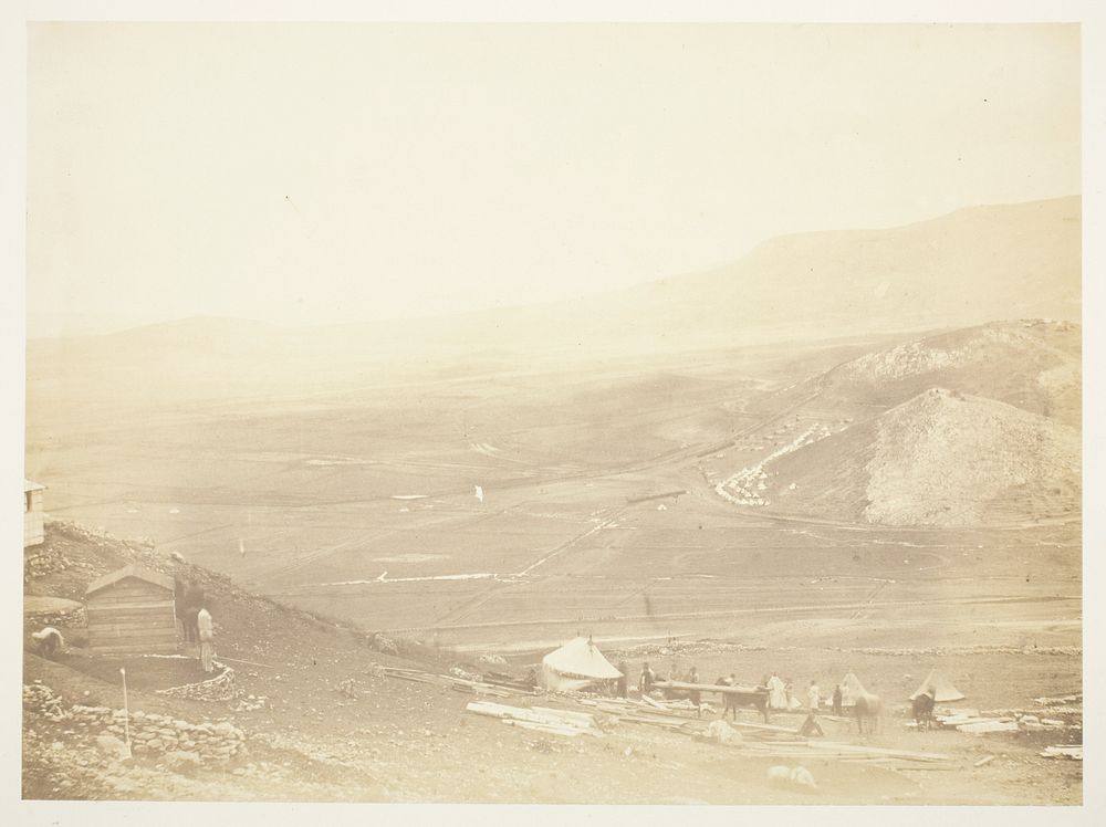 The Lines of Balaklava by Roger Fenton